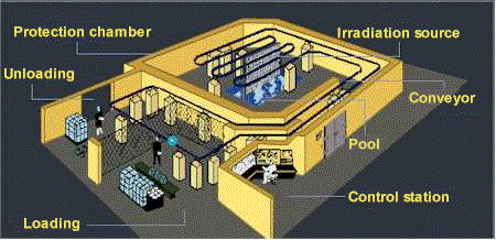 plan d'une usine gamma
